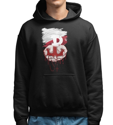 BLUZA Z KAPTUREM PATRIOTYCZNI BHO PW